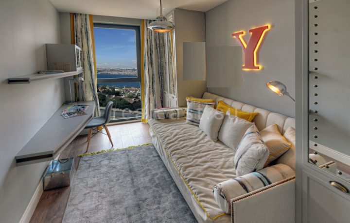 Квартиры-дуплекс в Стамбуле с панорамным видом на море