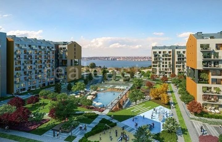 Жилой комплекс с видом на озеро в Авджилар, Стамбул: Ваш дом у Мраморного моря
