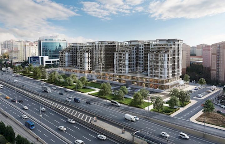 Современный жилой комплекс у магистрали Е-5: Быстрый доступ ко всему Стамбулу