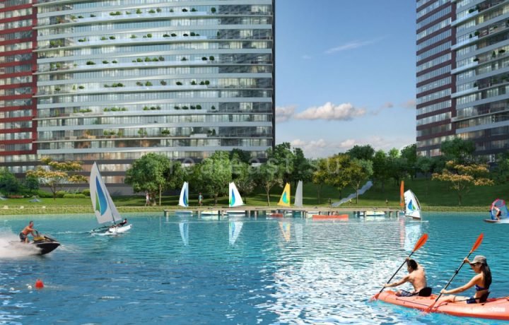 Элитный жилой комплекс в Стамбуле: Теннисные корты, озера и мировой уровень комфорта!