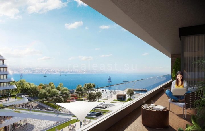 Недвижимость в Турции: двухуровневые дуплексы у Мраморного моря с рассрочкой