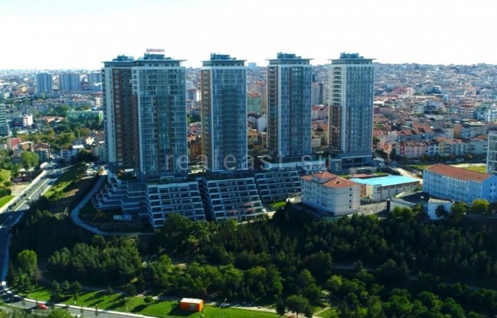 Элитная квартира в Газиосманпаша: терраса с видом на Стамбул и комфорт в шаге от центра