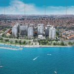 Элитный городок на берегу Мраморного моря в центре Стамбула