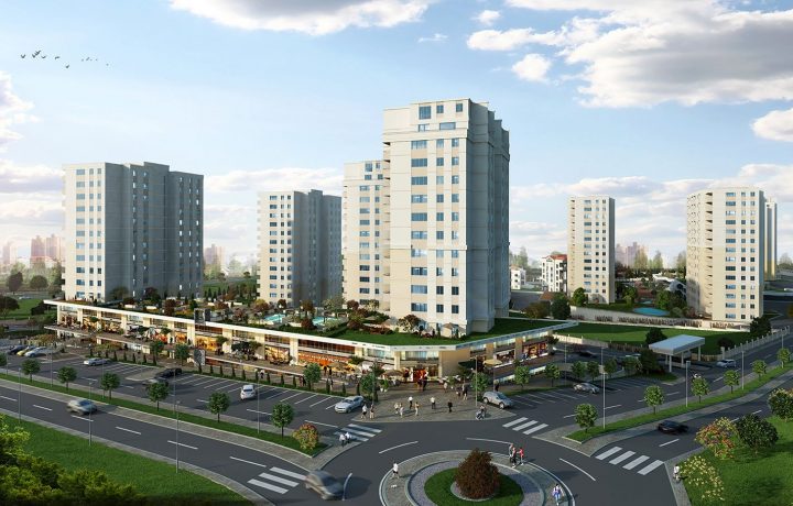 Новые квартиры в районе Башакшехир 4+2 дуплекс