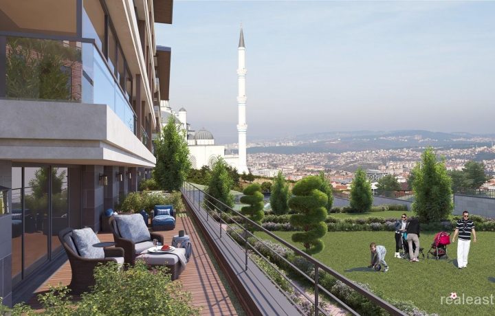 Стамбул. Квартиры с видом на Босфор. Семейная концепция 6+1 дуплекс