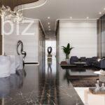 1+1 apartment with a 72m2 swimming pool, in Al Barari district, Dubai. No.2904