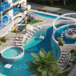 Dubai'nin Jumeirah semtinde 75m2 yüzme havuzlu 1+1 daire. No.2911