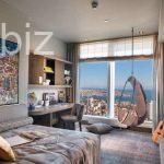 İstanbul’un Kalbinde Lüks 1+1 Daire (İlan No: 10156)