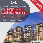 İstanbul’un Kalbinde Geniş 1+1 Daire (İlan No: 10169)