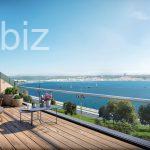 Stylish 1+1 Apartment with Sea View in Istanbul (Listing No: 2994)