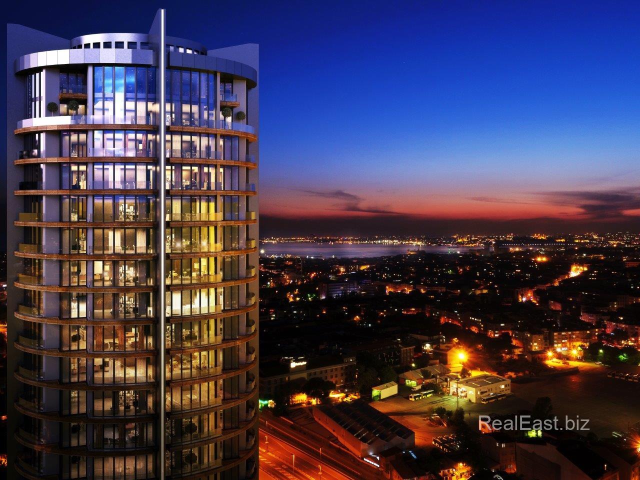 Stunning 2+1 Apartment with Sea View in Istanbul
