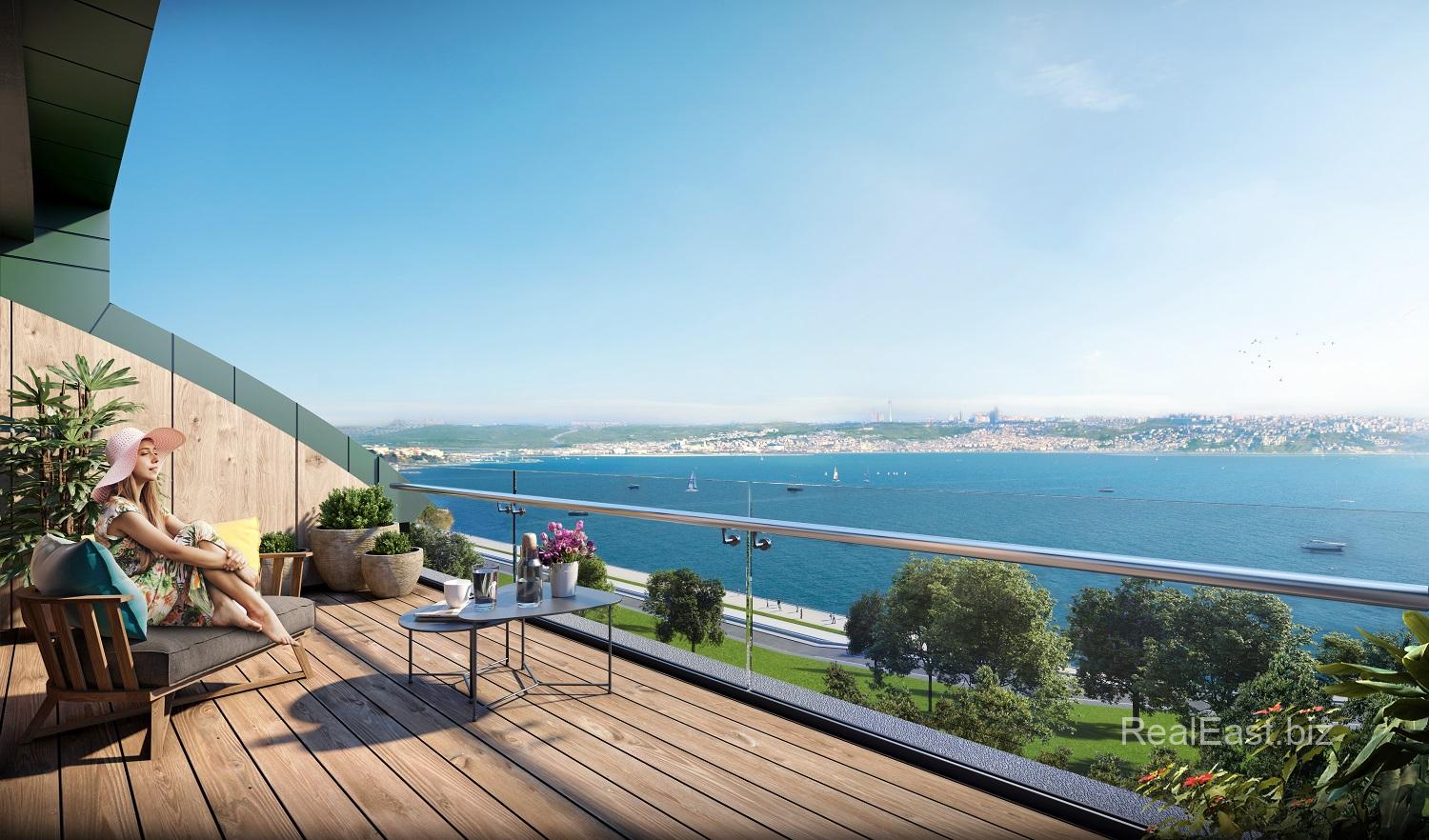 Stunning 3+1 Apartment with Breathtaking Views in Istanbul