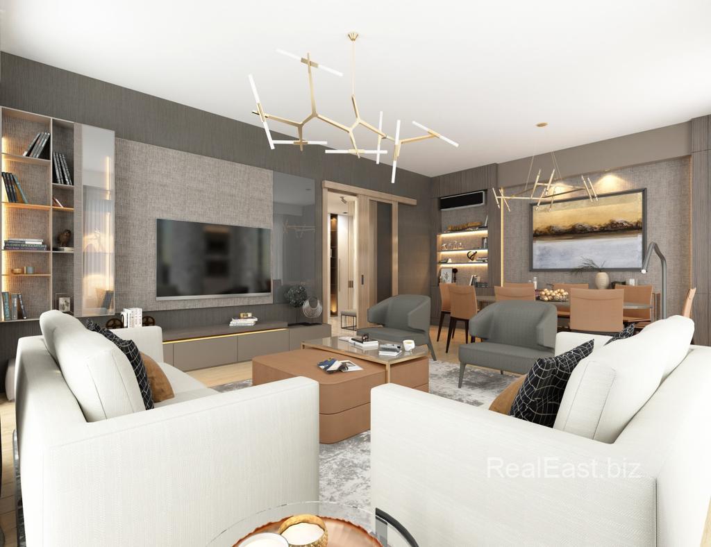 Spacious 3+1 Apartment in the Heart of IstanbulDiscover an exceptional living experience in this spacious 155 m² apartment, featuring three bedrooms and a versatile additional room that can serve as an office or guest space. Located just 2,600 meters from the shimmering coastline, this residence offers a unique blend of comfort and accessibility. Enjoy the convenience of being 500 meters from public transportation and nearby shopping malls, ensuring all your daily needs are met. 

Просторная квартира 3+1 в центре СтамбулаОткройте для себя уникальный опыт проживания в этой просторной квартире площадью 155 м², которая включает три спальни и дополнительную комнату, подходящую для офиса или гостевой спальни. Расположенная всего в 2,600 метрах от сверкающего побережья, эта резиденция предлагает идеальное сочетание комфорта и доступности. Наслаждайтесь удобством, находясь в 500 метрах от общественного транспорта и близлежащих торговых центров, что обеспечивает выполнение всех ваших повседневных нужд.

İstanbul'un Kalbinde Geniş 3+1 DaireBu geniş 155 m² dairede üç yatak odası ve ofis veya misafir odası olarak kullanılabilecek çok amaçlı bir ek oda ile benzersiz bir yaşam deneyimi keşfedin. Parlak plajdan sadece 2,600 metre uzaklıkta yer alan bu konut, konfor ve ulaşılabilirliğin mükemmel bir karışımını sunmaktadır. Kamu ulaşımına ve yakınlardaki alışveriş merkezlerine 500 metre mesafede olmanın sağladığı kolaylıkla, günlük ihtiyaçlarınızın karşılanmasını sağlayın.