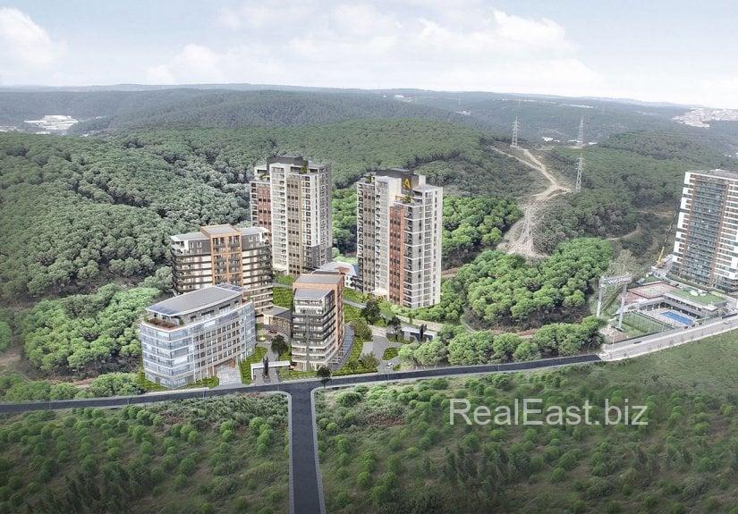 Luxurious 1+1 Apartment in Istanbul