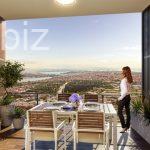 İstanbul’da Muhteşem Manzaralı Modern Daire (İlan No: 3303)