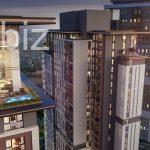 Современная квартира с видом на море в Стамбуле №3591