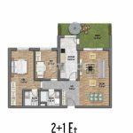 Современные квартиры с крышей в Бейликдюзю, Стамбул №3878