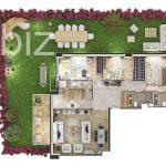 Eyüpsultan’da Modern 3 Yatak Odalı Daire (İlan No: 3924)