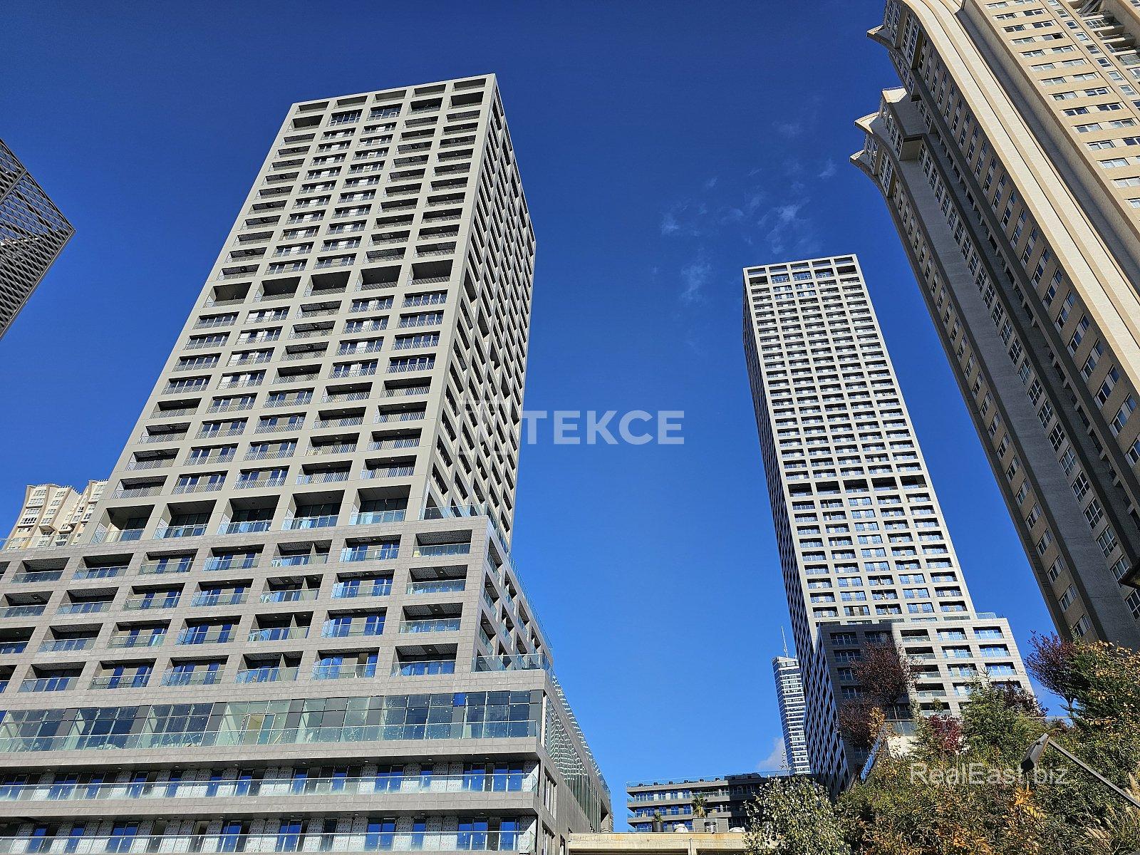 Luxury Apartments with City and Sea Views in Istanbul Ataşehir