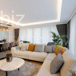 İstanbul’da Şehir ve Deniz Manzaralı Şık Daireler (İlan No: 4024)
