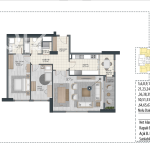 Stylish 2+1 Apartment in the Heart of Istanbul (Listing No: 4113)