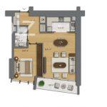 Charming 1+1 Apartment in the Heart of Şişli, Istanbul (Listing No: 4148)
