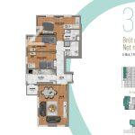 Charming 3+1 Apartment in the Heart of Istanbul (Listing No: 4207)