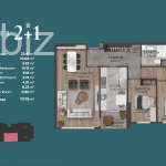 Modern 2+1 Apartment in Vibrant Istanbul (Listing No: 4514)