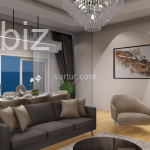 Beylikdüzü’nde Deniz Manzaralı Harika Daire (İlan No: 4582)