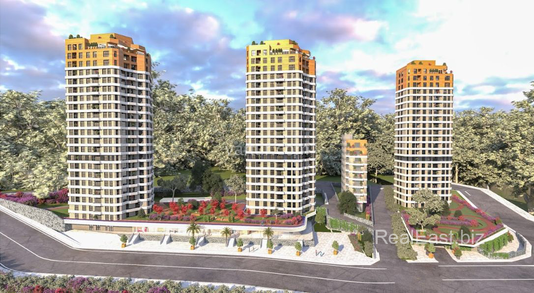 Modern Apartment with Scenic Views in Istanbul's Kartal District