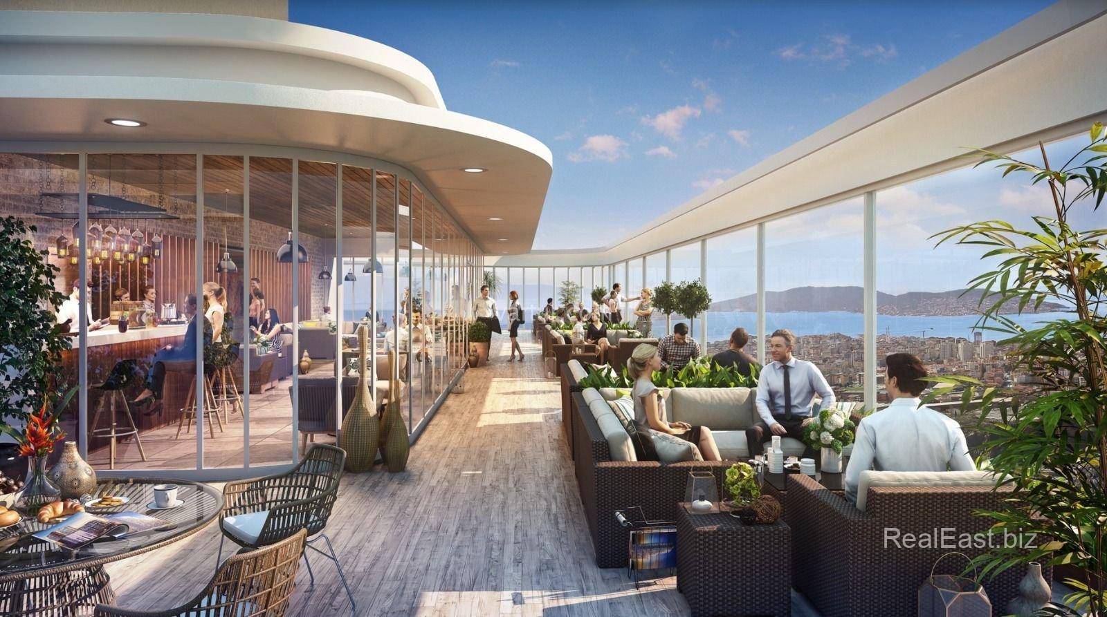 Spacious Apartment with Stunning Views in Kartal, Istanbul