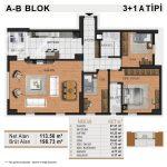 Stunning 3+1 Apartment in Istanbul (Listing No: 5194)