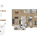 İstanbul’un Kalbinde Modern Daire (İlan No: 5228)