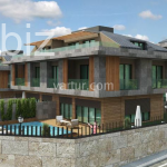 Beylikdüzü’nde Deniz Manzaralı Lüks Triplex Villa (İlan No: 5264)