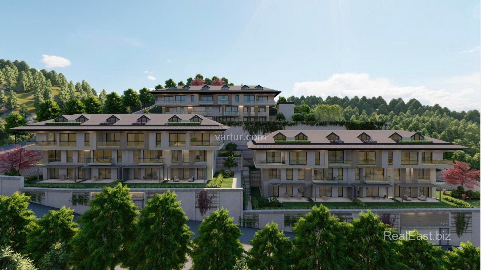 Modern Apartments in Serene Istanbul Location