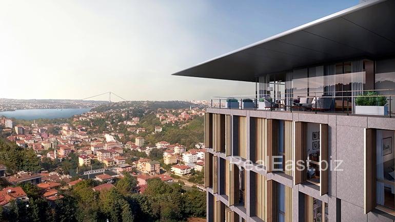 Luxurious Apartment with Bosphorus Views