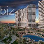 Современная квартира с видом на море в Стамбуле №5819