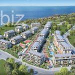 Исключительная квартира с видом на море в Стамбуле №5827