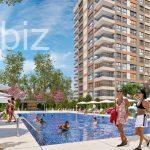 Современная квартира 1+1 в центре Стамбула №6066