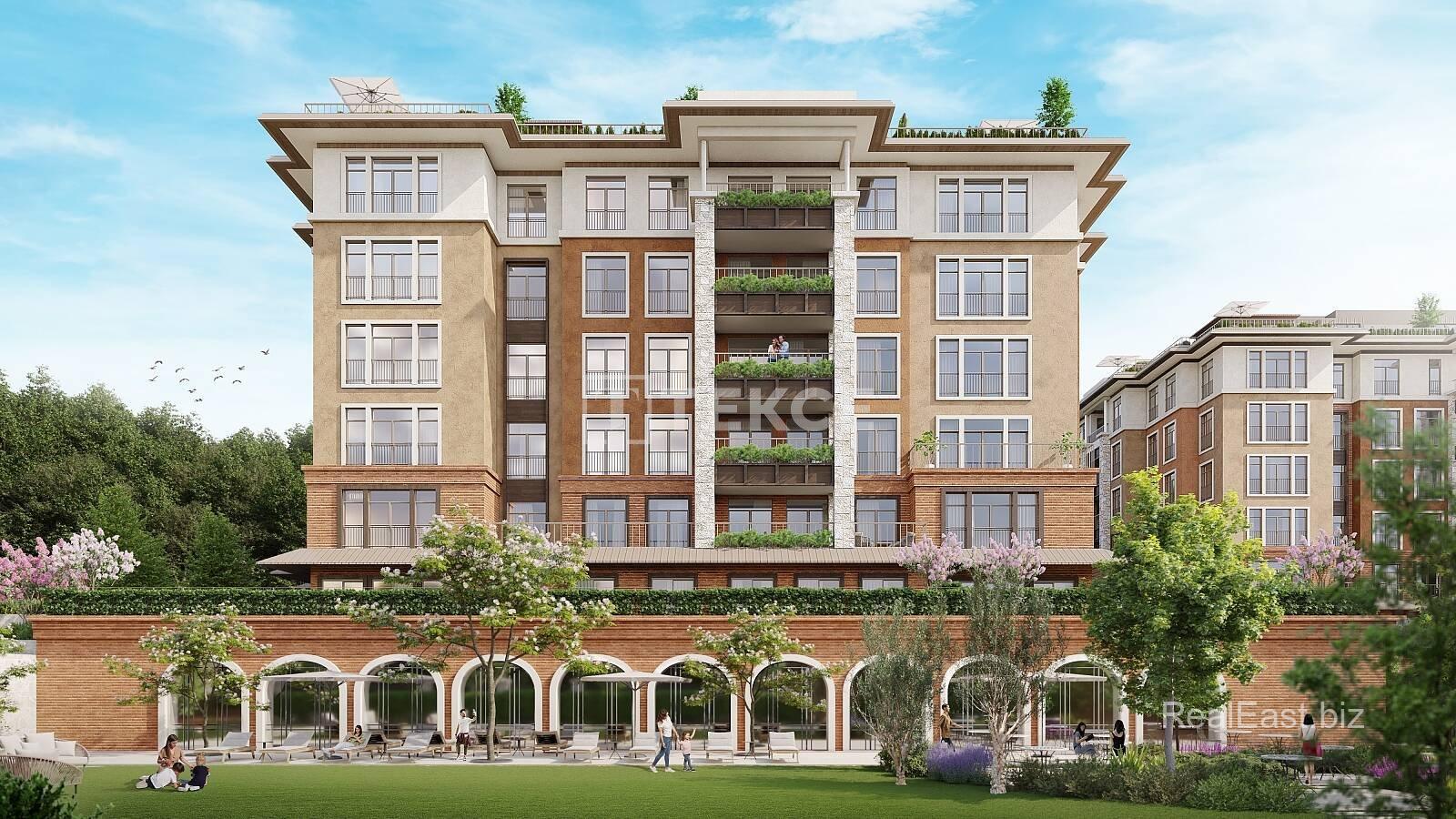 Modern Apartment with Serene Forest Views in Eyüpsultan