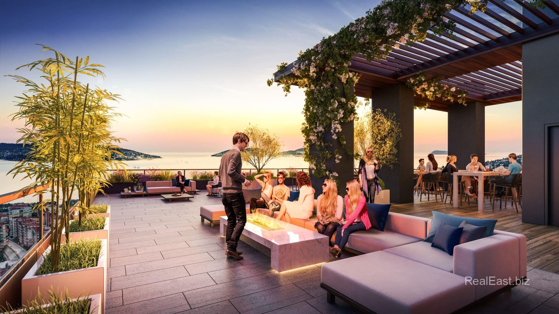 Stylish Apartment with Stunning Views in Kartal, Istanbul