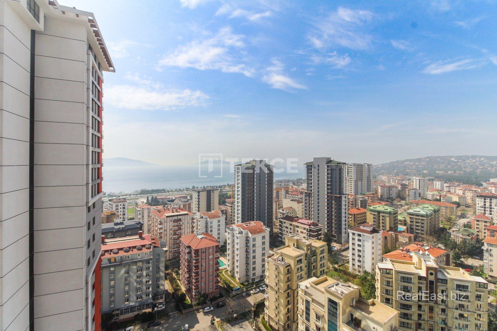 Stunning Sea View Apartment for Sale in Kartal, Istanbul