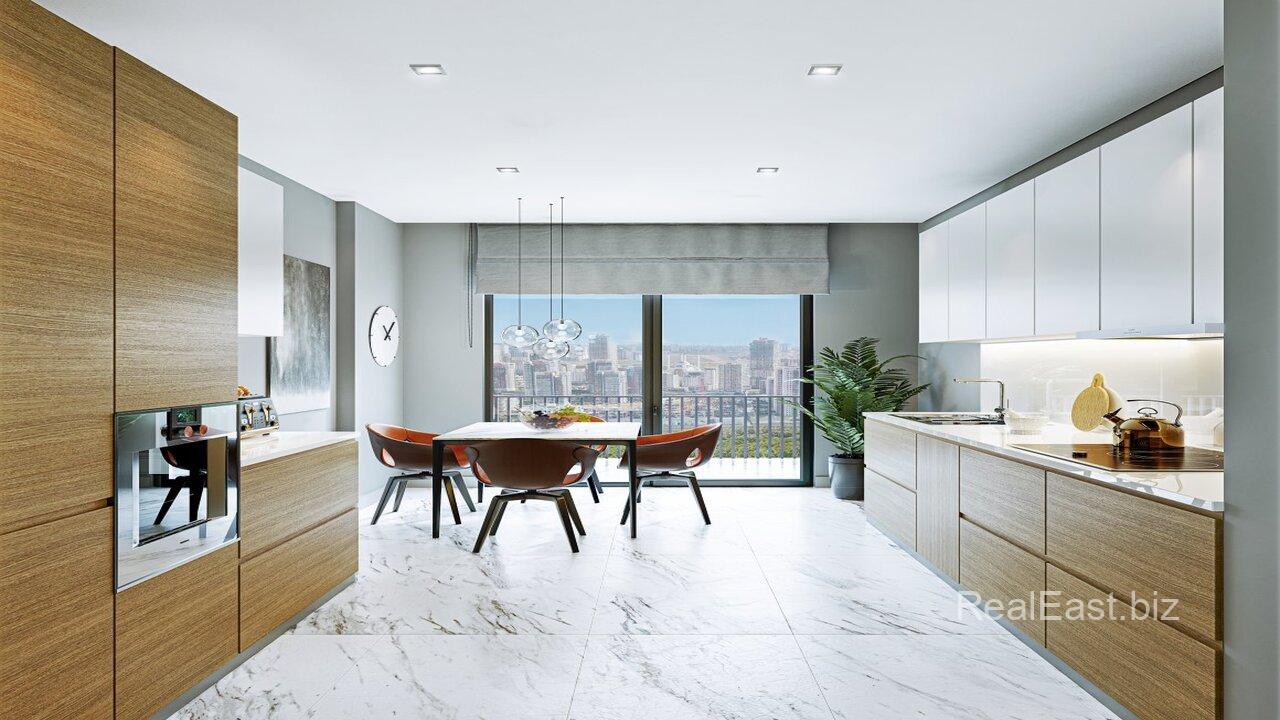 Modern Apartment in Istanbul's Başakşehir District