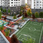 Роскошная квартира в центре Бакшехира, Стамбул №6820