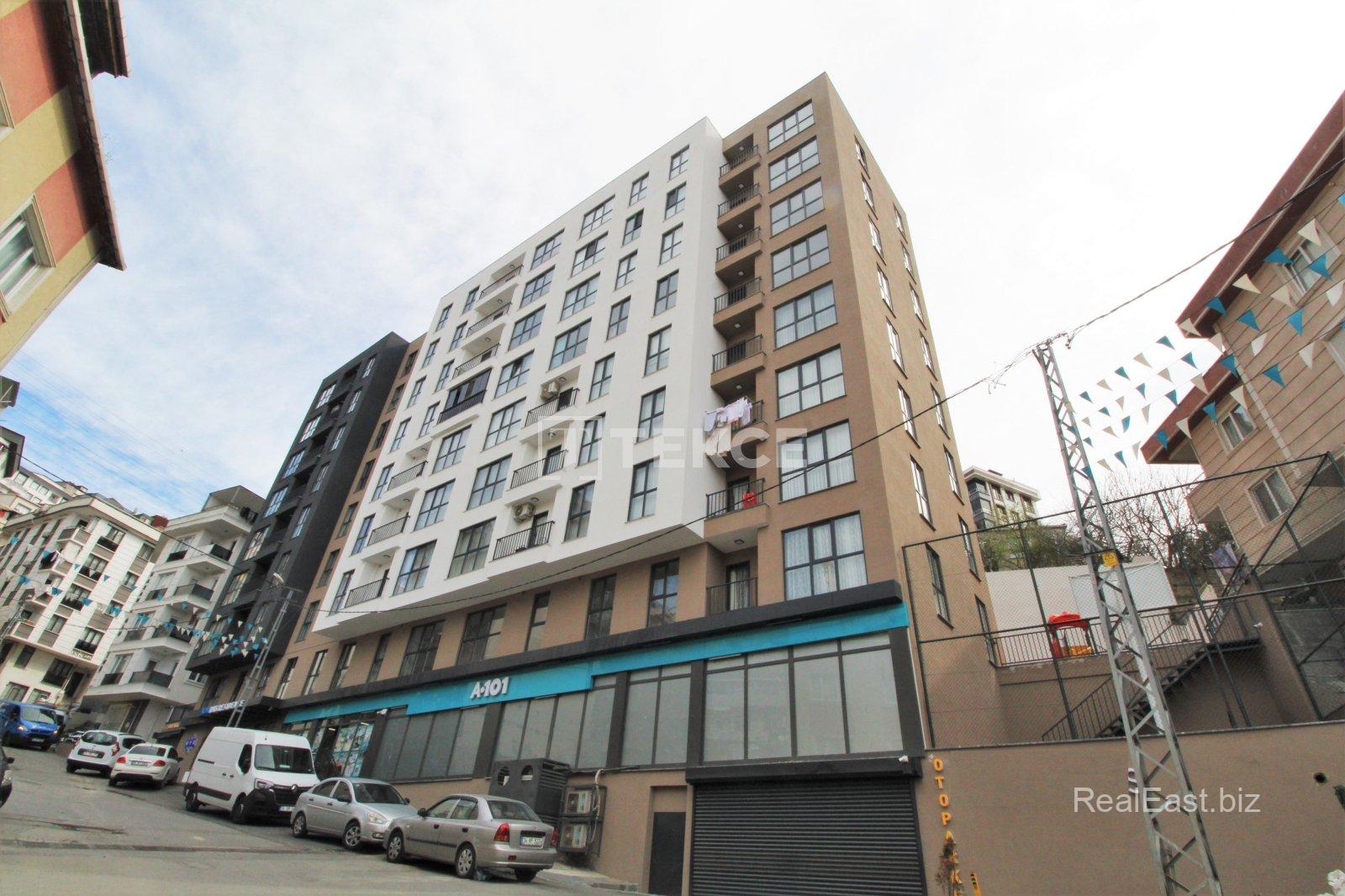 Modern Apartments Near Metro in Istanbul's Alibeykoy