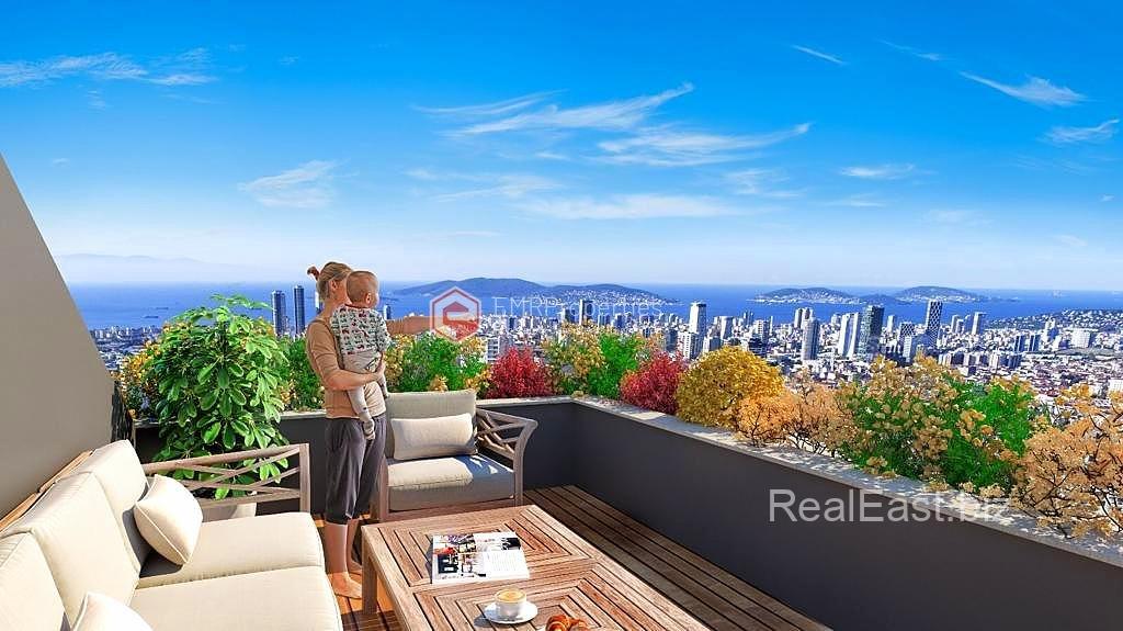 Luxurious Apartment with Breathtaking Sea Views in Kartal, Istanbul