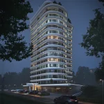 Современная 2+1 квартира в центре Стамбула №7338
