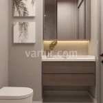 Роскошная квартира с потрясающим видом в Малтепе, Стамбул №7342