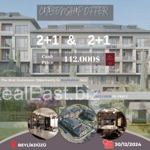 Stylish 2+1 Apartment in the Heart of Istanbul
