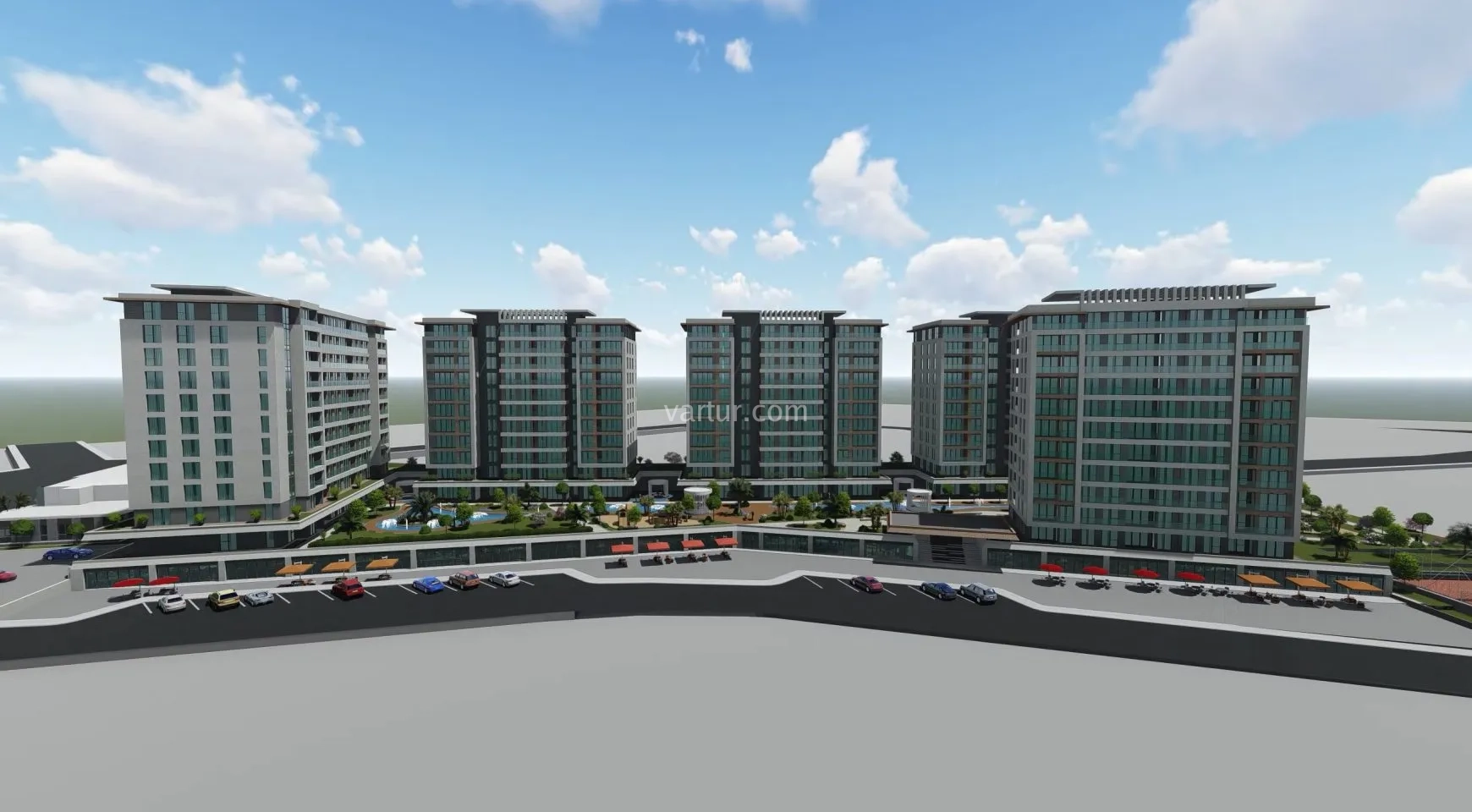 Sea View Apartment in Beylikdüzü, Istanbul